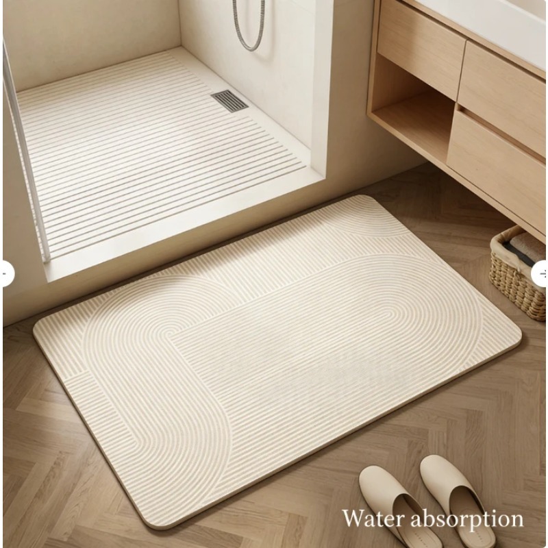 Mata łazienkowa z diatomitu, s – Bamboo Bath Mat recenzja i cena
