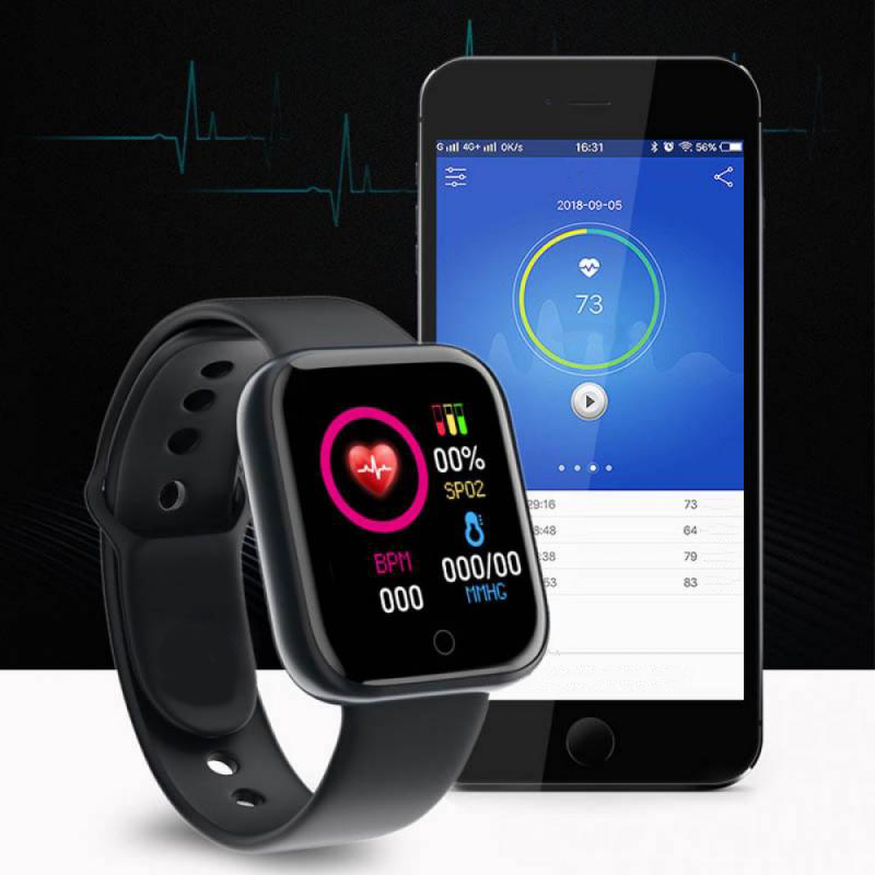Męskie smartwatche z kolorowym – Health Wellness Bracelet recenzja i cena