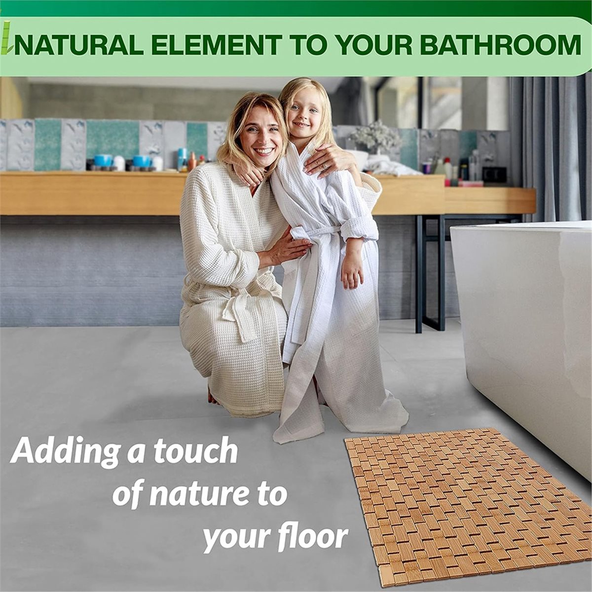 NOCM Bambusowa Mata do Kąpieli – Bamboo Bath Mat recenzja i cena